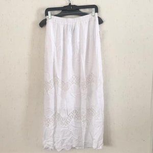 White Maxi Skirt